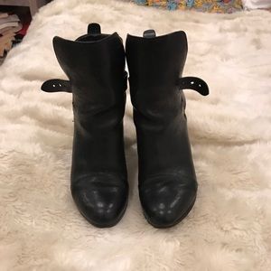 Rag and Bone black booties